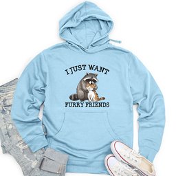 I Just Want Unisex Midweight Hoodie