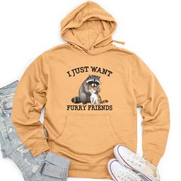 I Just Want Unisex Midweight Hoodie