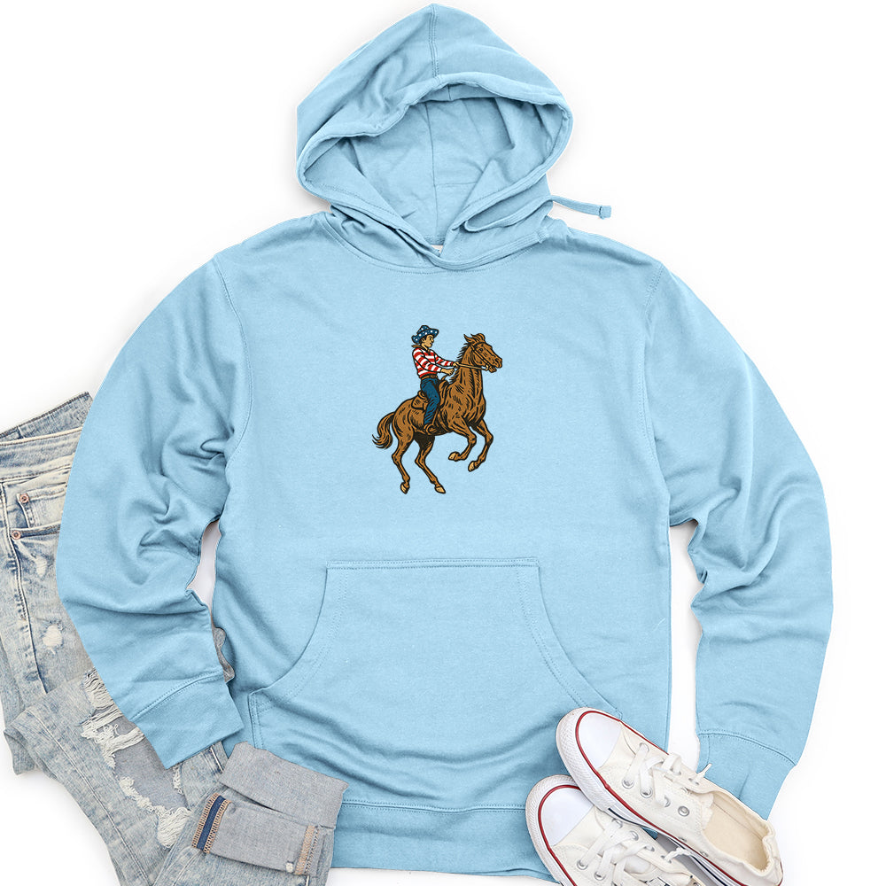 Cowboy 4th of July Unisex Midweight Hoodie