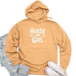 Horse Girl Unisex Midweight Hoodie