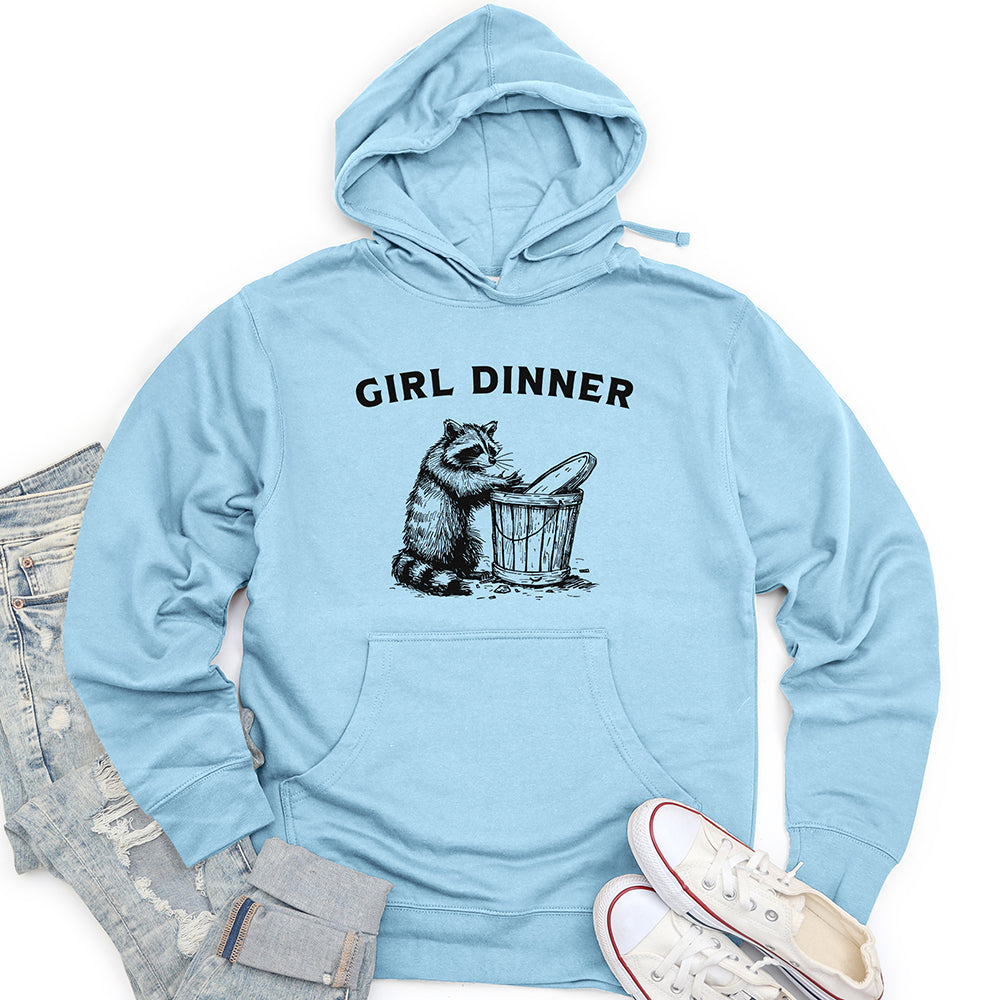 Girl Dinner 2 Unisex Midweight Hoodie