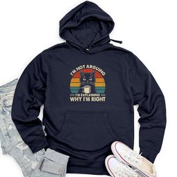 I'm Not Arguing Unisex Midweight Hoodie