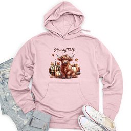 Howdy Fall Unisex Midweight Hoodie
