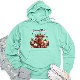 Howdy Fall Unisex Midweight Hoodie