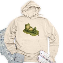 Frog Vibes Unisex Midweight Hoodie