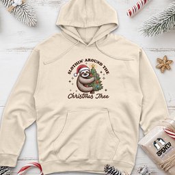 Christmas Tree Unisex Midweight Hoodie