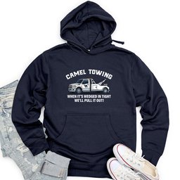 Camel Towing Unisex Midweight Hoodie Gift For Animal Lover