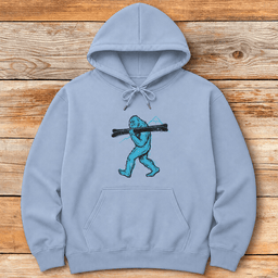 Yeti Walk Hoodie Gift For Skier
