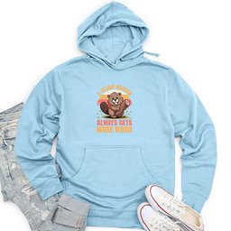 A Clean Beaver Unisex Midweight Hoodie