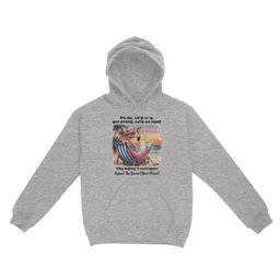 Funny Sarcastic Flamingo Beach Quote Hoodie Personalized Queen Gift For Her