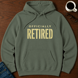 Officially Retired Hoodie Gift For Adults