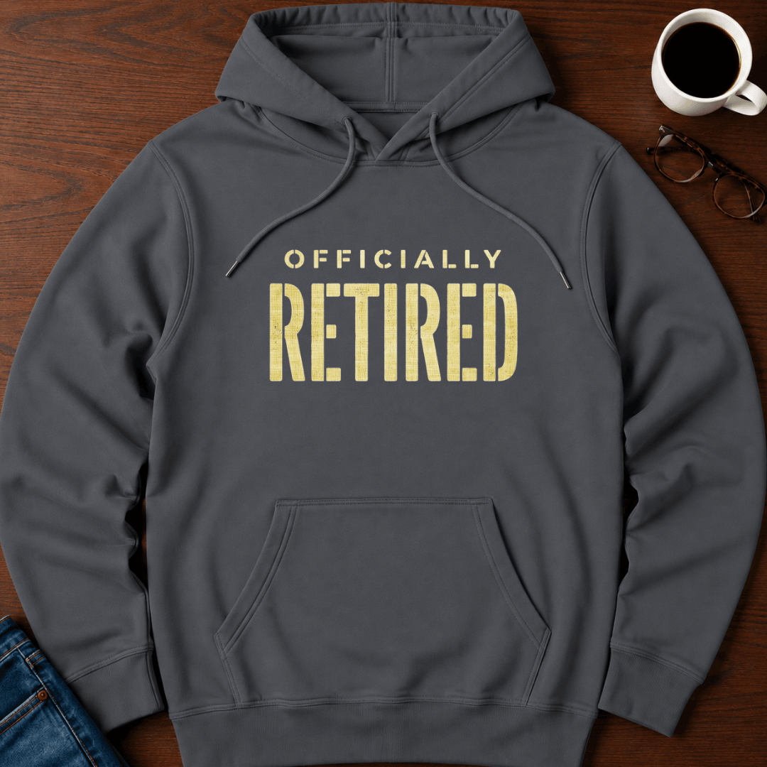Officially Retired Hoodie Gift For Adults