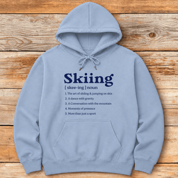 What Is Skiing Hoodie Gift For Skier