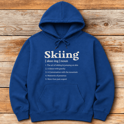 What Is Skiing Hoodie Gift For Skier