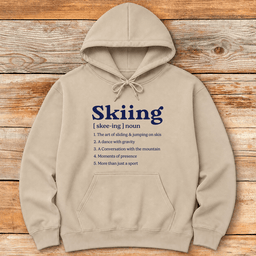 What Is Skiing Hoodie Gift For Skier