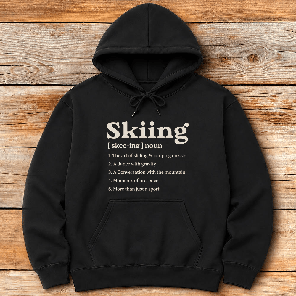 What Is Skiing Hoodie Gift For Skier
