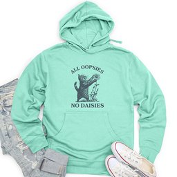 All Oopsies Unisex Midweight Hoodie