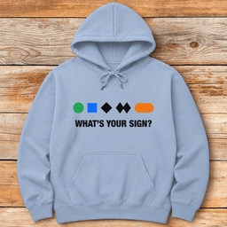 Whats Your Sign Hoodie Gift For Skier