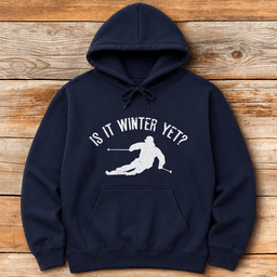 Winter Yet Skier Hoodie Gift For Skier