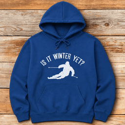 Winter Yet Skier Hoodie Gift For Skier