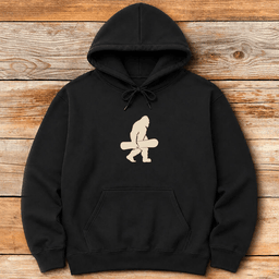 Yeti Snowboarder Hoodie Gift For Snowboarder