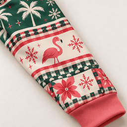 Personalized Flockin’ Around The Christmas Tree Flamingo Sweater & Hoodie