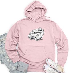 Creepy Frog Unisex Midweight Hoodie
