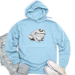 Creepy Frog Unisex Midweight Hoodie