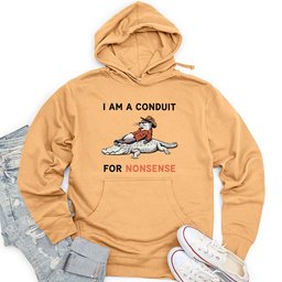 Cowboy Capybara on Alligator Unisex Midweight Hoodie