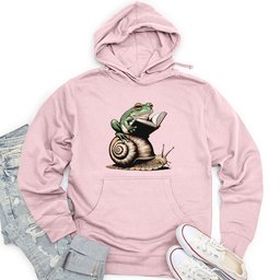 Frog Riding Sanil Unisex Midweight Hoodie
