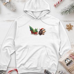 Hedgehog Unisex Midweight Hoodie
