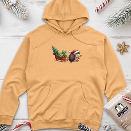Hedgehog Unisex Midweight Hoodie