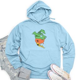 Canada USA Mexico Unisex Midweight Hoodie