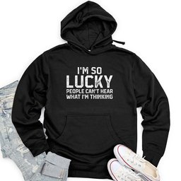 I'm So lucky Unisex Midweight Hoodie