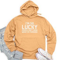 I'm So lucky Unisex Midweight Hoodie