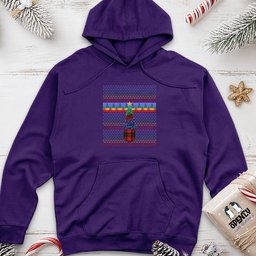 Colorful Christmas Tree Unisex Midweight Hoodie
