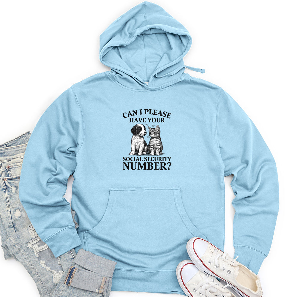 Can I Please Unisex Midweight Hoodie