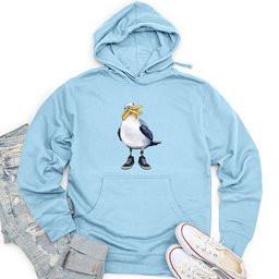 Boardwalk Seagull 2 Unisex Midweight Hoodie