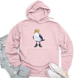 Boardwalk Seagull 2 Unisex Midweight Hoodie