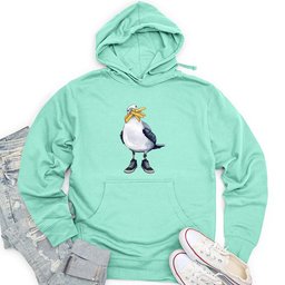 Boardwalk Seagull 2 Unisex Midweight Hoodie