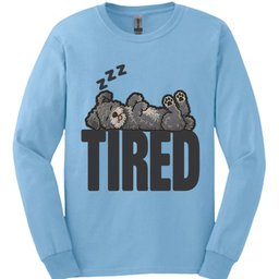 Pumi Tired Dog Long Sleeve Shirt Gift For Dog Lover