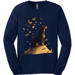 Rottweiler Fall Dog Long Sleeve Shirt Gift For Dog Lover