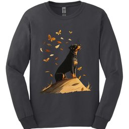 Rottweiler Fall Dog Long Sleeve Shirt Gift For Dog Lover