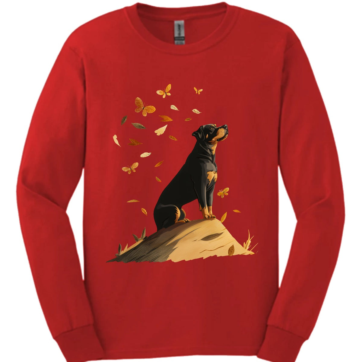 Rottweiler Fall Dog Long Sleeve Shirt Gift For Dog Lover