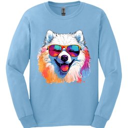Samoyed Top Dog Long Sleeve Shirt Gift For Dog Lover