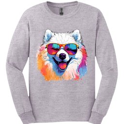 Samoyed Top Dog Long Sleeve Shirt Gift For Dog Lover