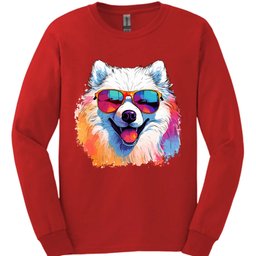 Samoyed Top Dog Long Sleeve Shirt Gift For Dog Lover