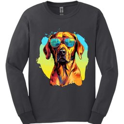 Rhodesian Ridgeback Top Dog Long Sleeve Shirt Gift For Dog Lover
