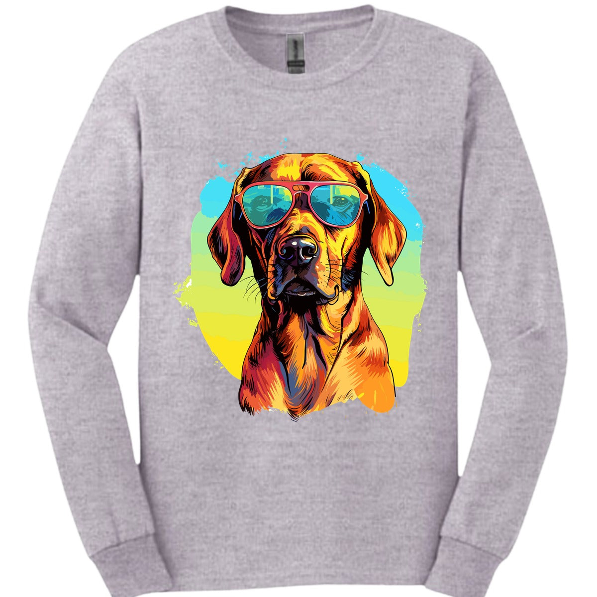 Rhodesian Ridgeback Top Dog Long Sleeve Shirt Gift For Dog Lover