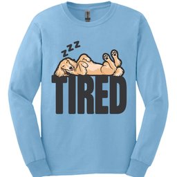 Saluki Tired Dog Long Sleeve Shirt Gift For Dog Lover